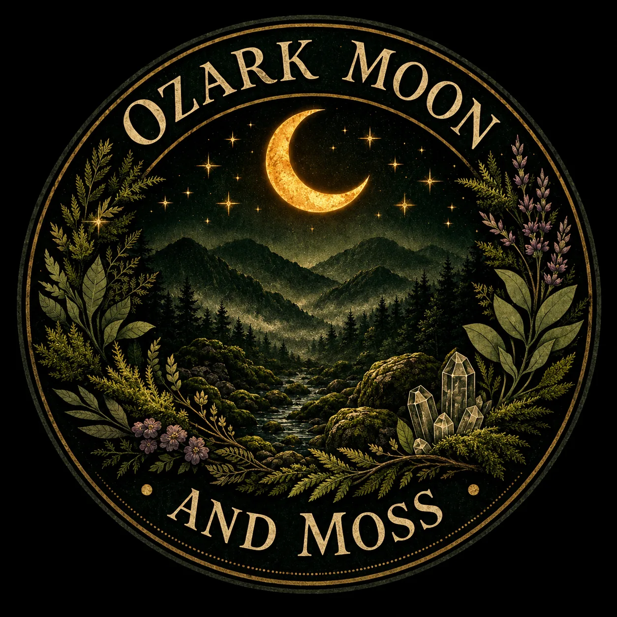 Ozark Moon and Moss