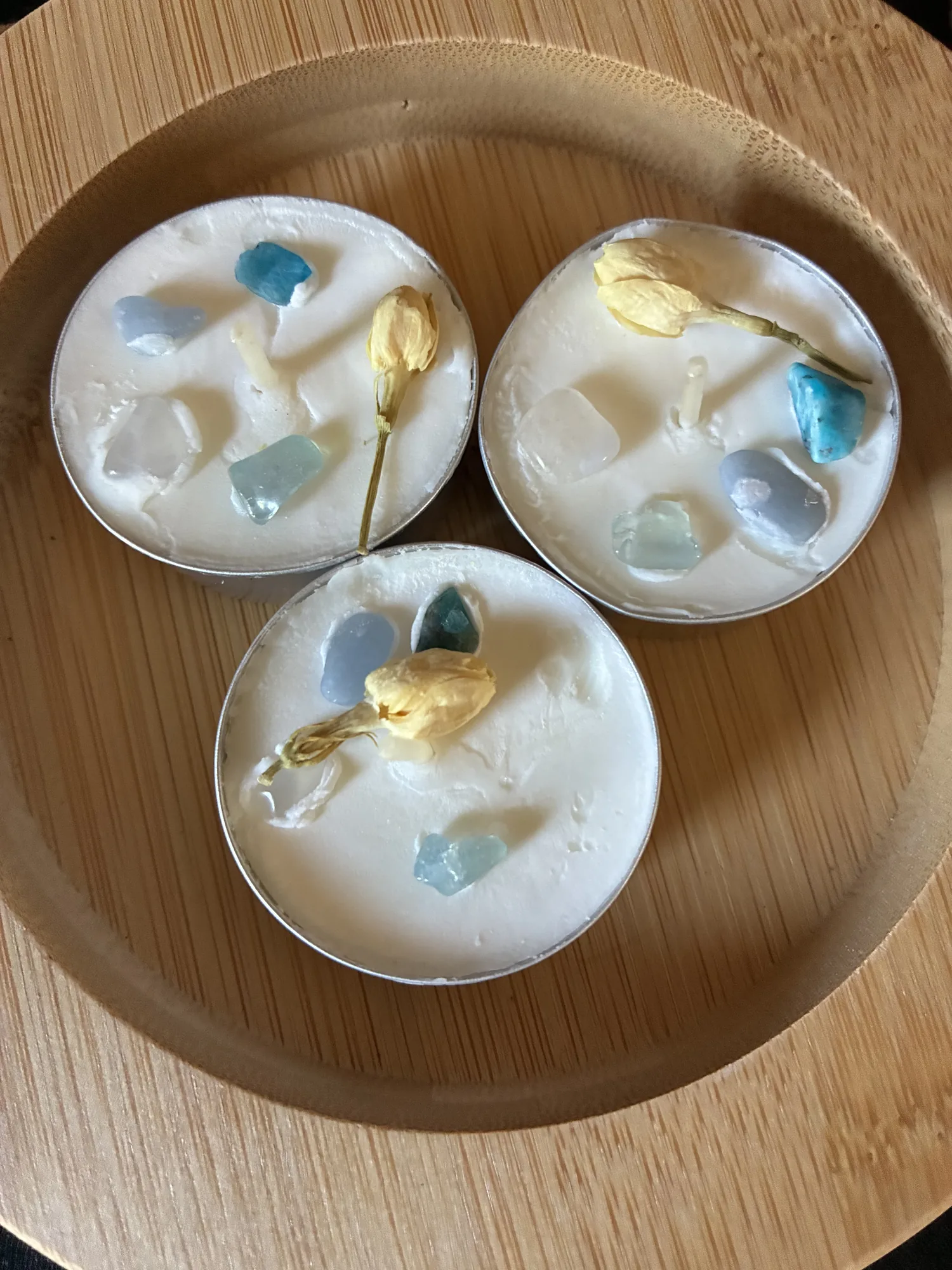 Moon Milk Tealight Candle