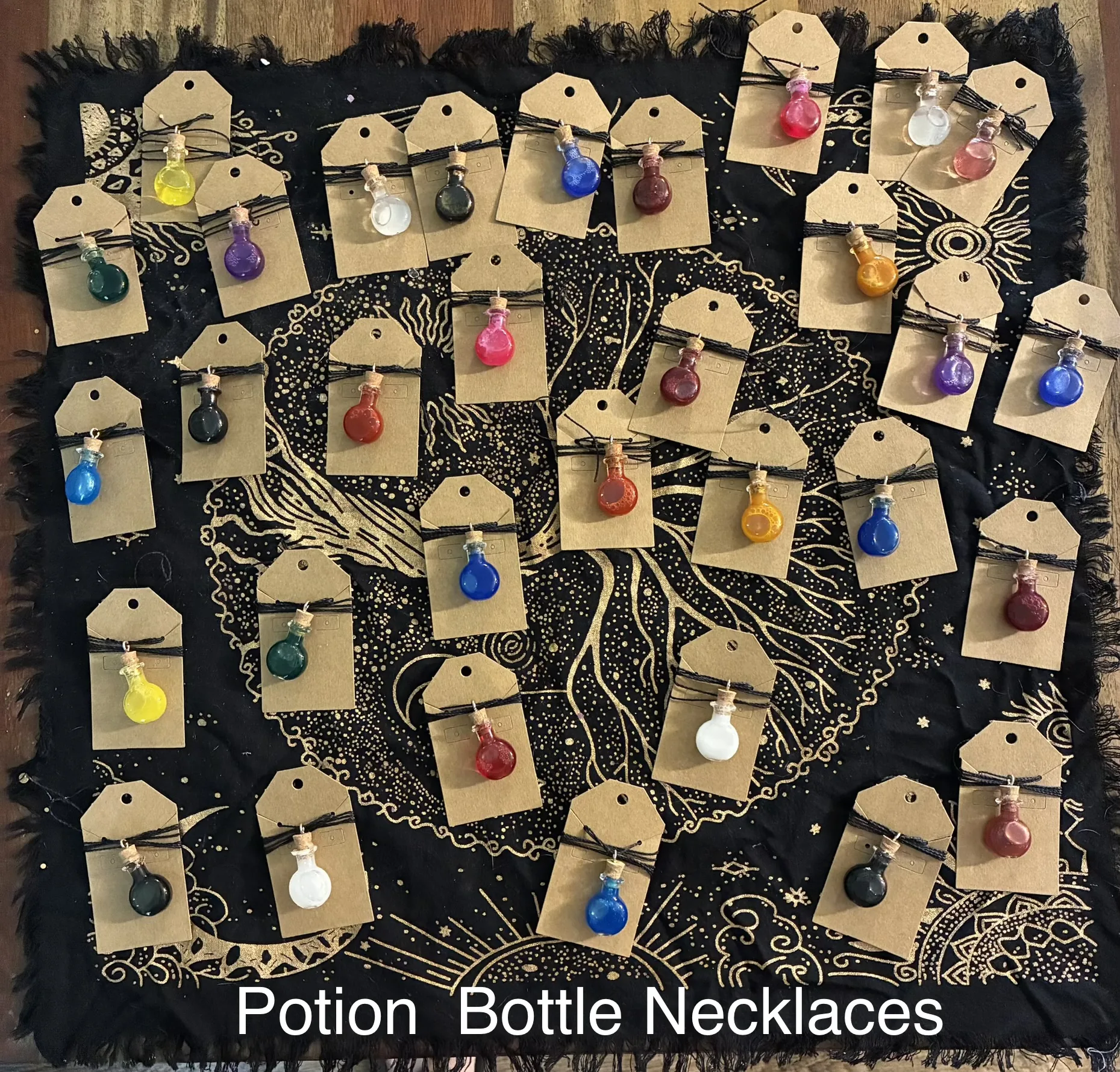 Glass Potion Bottle Necklace